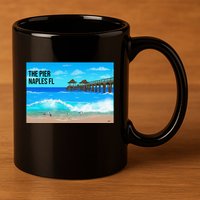 Naples Florida 11oz C Handle Ceramic Mug