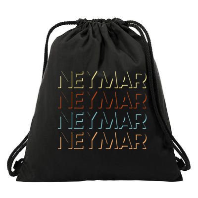 Neymar First Name My Personalized Named Drawstring Bag