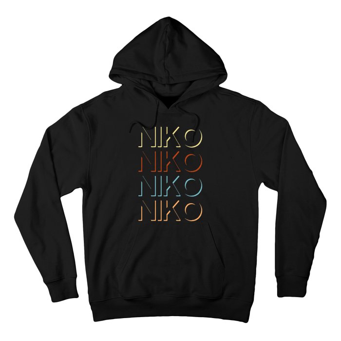 Niko First Name My Personalized Named Hoodie