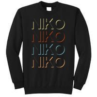 Niko First Name My Personalized Named Tall Sweatshirt