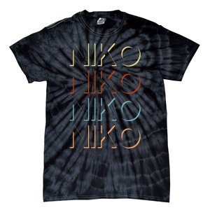 Niko First Name My Personalized Named Tie-Dye T-Shirt