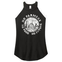 No Farmers No Food No Future Great Gift Women's Perfect Tri Rocker Tank