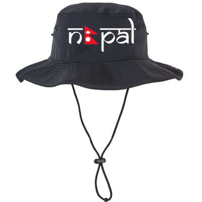Nepal Flag Bucket Hat