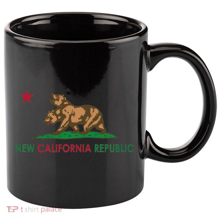 Ncr Flag 11oz C Handle Ceramic Mug