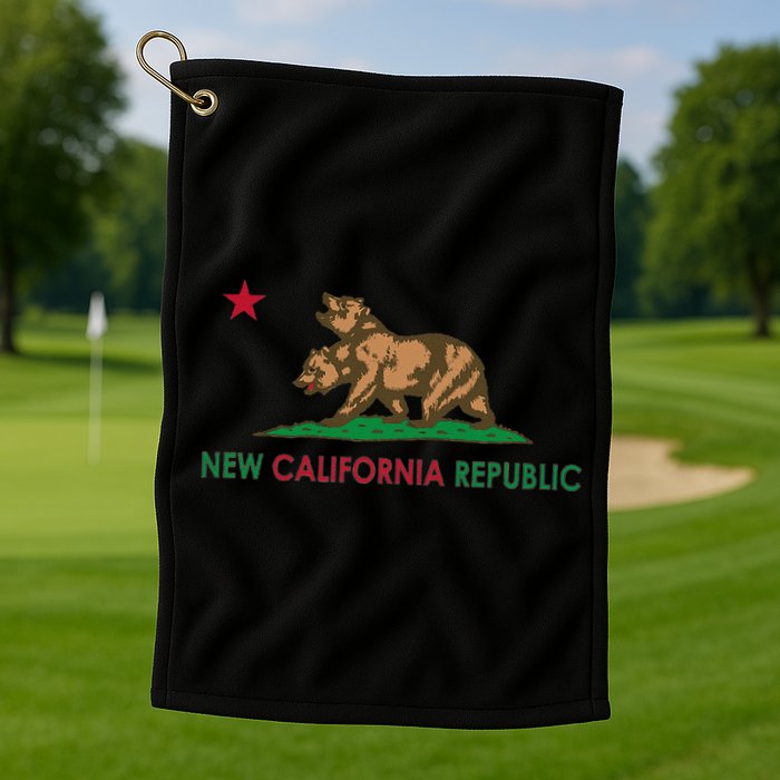 Ncr Flag Golf Towel