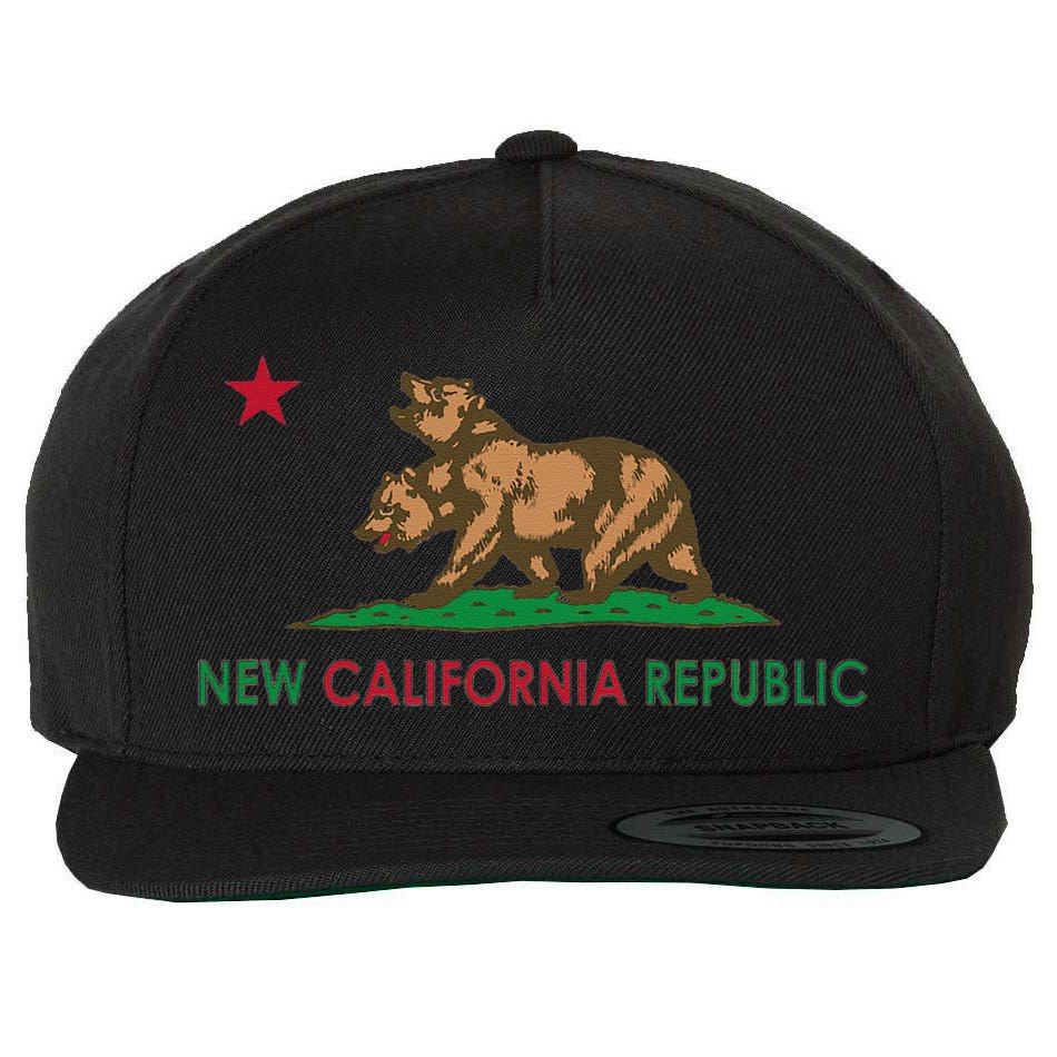 Ncr Flag Wool Snapback Cap