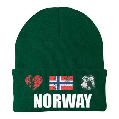 Norway Football Knit Cap Winter Beanie