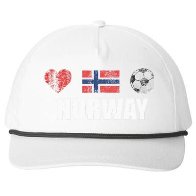 Norway Football Snapback Five-Panel Rope Hat