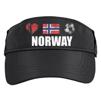 Norway Football Adult Drive Performance Visor