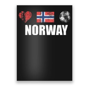 Norway Football Poster