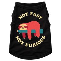 Not Fast Not Furious Doggie Tank