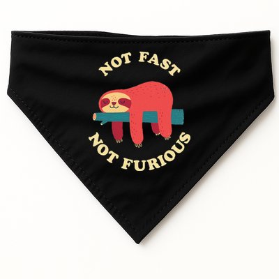 Not Fast Not Furious USA-Made Doggie Bandana