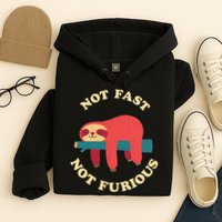 Not Fast Not Furious Hoodie