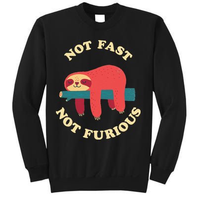 Not Fast Not Furious Sweatshirt