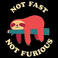 Not Fast Not Furious Backpack