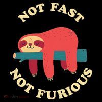Not Fast Not Furious 7-Panel Snapback Hat