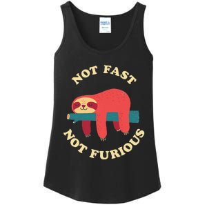 Not Fast Not Furious Ladies Essential Tank