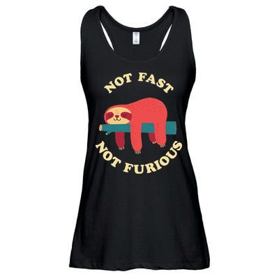 Not Fast Not Furious Ladies Essential Flowy Tank