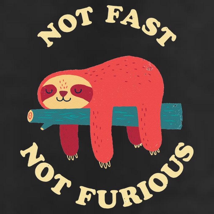 Not Fast Not Furious Golf Towel