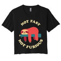 Not Fast Not Furious Crop Top