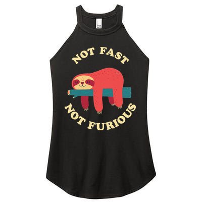 Not Fast Not Furious Women's Perfect Tri Rocker Tank