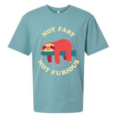 Not Fast Not Furious Sueded Cloud Jersey T-Shirt