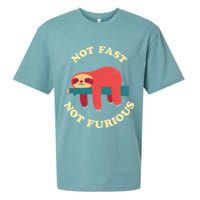 Not Fast Not Furious Sueded Cloud Jersey T-Shirt