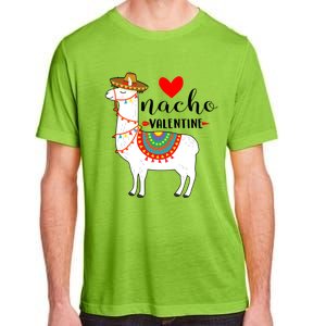 Nn Funny Nacho Valentines Day Costume Llama Lover Gift Meaningful Gift Adult ChromaSoft Performance T-Shirt