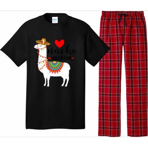 Nn Funny Nacho Valentines Day Costume Llama Lover Gift Meaningful Gift Pajama Set