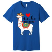 Nn Funny Nacho Valentines Day Costume Llama Lover Gift Meaningful Gift Premium T-Shirt