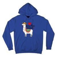 Nn Funny Nacho Valentines Day Costume Llama Lover Gift Meaningful Gift Tall Hoodie