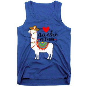 Nn Funny Nacho Valentines Day Costume Llama Lover Gift Meaningful Gift Tank Top