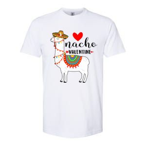 Nn Funny Nacho Valentines Day Costume Llama Lover Gift Meaningful Gift Softstyle CVC T-Shirt