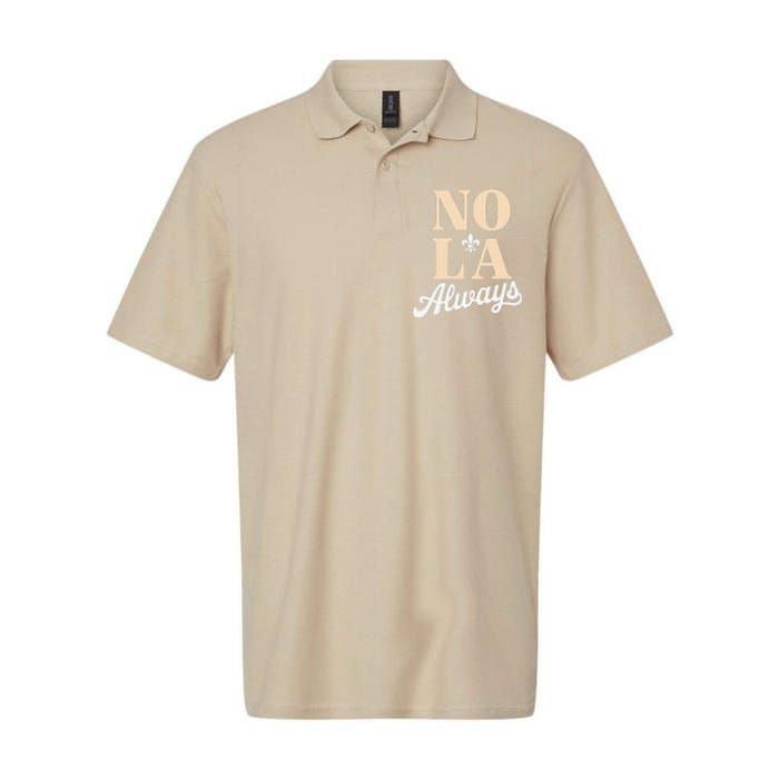 Never Forget New Orleans 2025 Nola Always Softstyle Adult Sport Polo