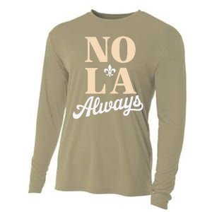 Never Forget New Orleans 2025 Nola Always Cooling Performance Long Sleeve Crew