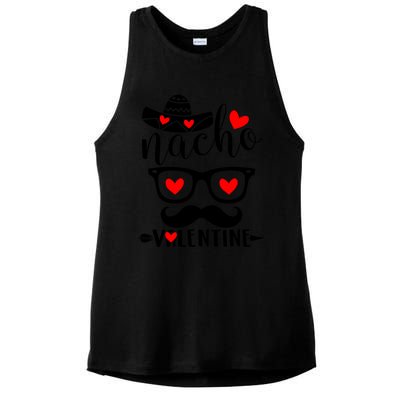 Nn Funny Nacho Valentines Day Costume Couple Matching Great Gift Ladies PosiCharge Tri-Blend Wicking Tank