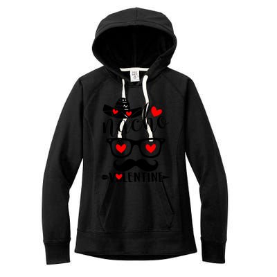 Nn Funny Nacho Valentines Day Costume Couple Matching Great Gift Women's Fleece Hoodie