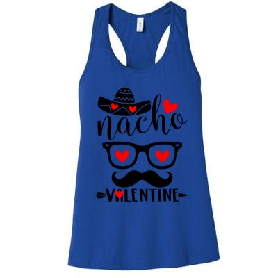 Nn Funny Nacho Valentines Day Costume Couple Matching Great Gift Women's Racerback Tank