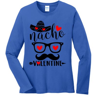 Nn Funny Nacho Valentines Day Costume Couple Matching Great Gift Ladies Long Sleeve Shirt