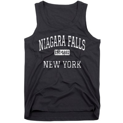Niagara Falls New York NY Vintage Tank Top