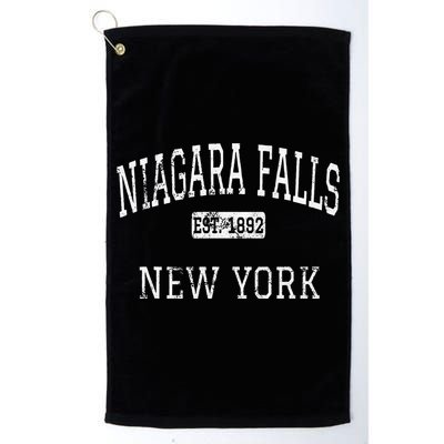 Niagara Falls New York NY Vintage Golf Towel