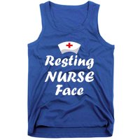 Nurse Funny Nursing Resting Nurse Face Gift Tank Top