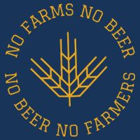 No Farms No Beer No Farmers Support Local Farm Bartender Short Acrylic Beanie