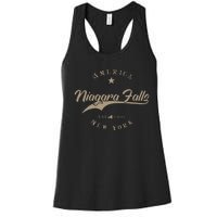 Niagara Falls New York Women's Racerback Tank