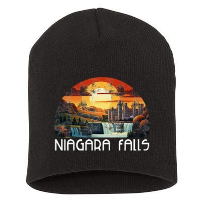 Niagara Falls Niagara Falls Short Acrylic Beanie