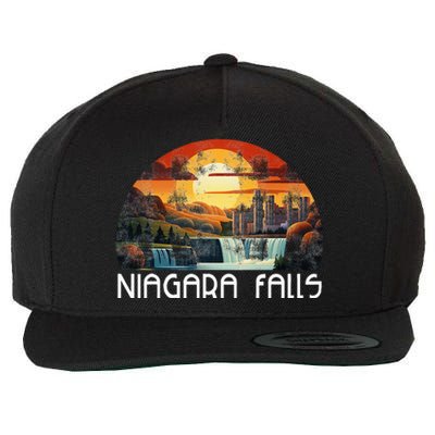 Niagara Falls Niagara Falls Wool Snapback Cap