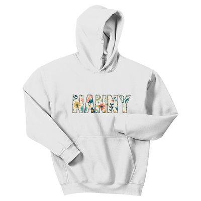 Nanny Floral Kids Hoodie