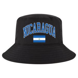 Nicaragua Flag Cool Comfort Performance Bucket Hat