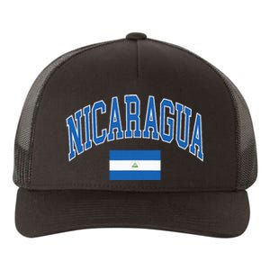 Nicaragua Flag Yupoong Adult 5-Panel Trucker Hat