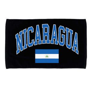 Nicaragua Flag Microfiber Hand Towel